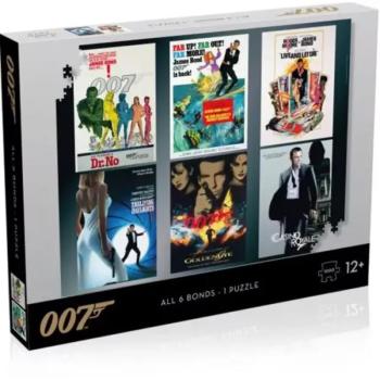 007 James Bond Actor debut 1000 db puzzle kép