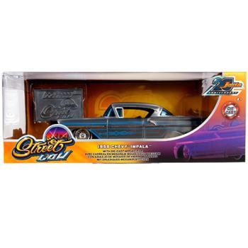 1958 Chevy Impala Hard Top fém autómodell 1/24 - Simba Toys kép