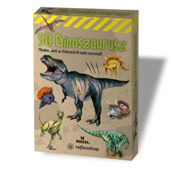 50 dinoszaurusz kártyajáték kép