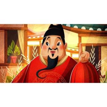 A kisfiú meg az üres virágcserép diafilm kép