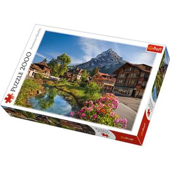 A nyári Alpok 2000db-os prémium puzzle - Trefl kép