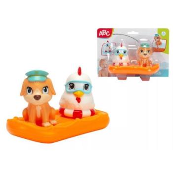 ABC bébijáték: Tengerész állatkák fürdőjáték - 2 db-os kép