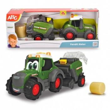 ABC Fendti Baler - Vidám bálázó traktor fénnyel és hanggal - Simba Toys kép