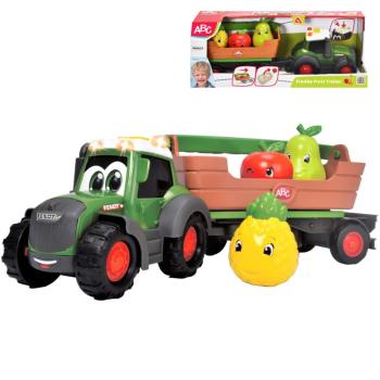 ABC Freddy A gyümölcs szállító traktor utánfutóval, fénnyel és hanggal - Simba Toys kép