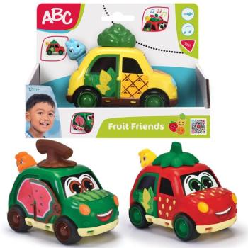 ABC Fruit Friend gyümölcsös lendkerekes autók hanggal többféle változatban - Simba Toys kép