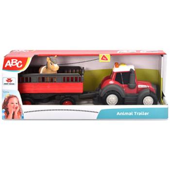 ABC: Massey Ferguson állatszállító traktor fénnyel és hanggal - Simba Toys kép