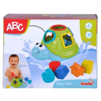 ABC úszó teknősbéka formaválogatós kockákkal - Simba Toys kép