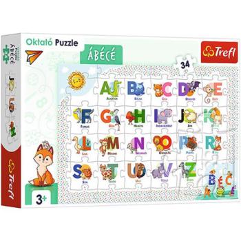 ÁBéCé oktató puzzle 34db-os - Trefl kép