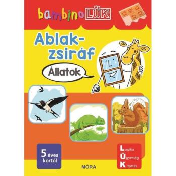 Ablak-zsiráf füzet - BambinoLÜK, kétféle kép