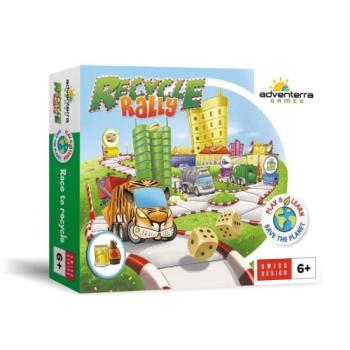 Adventerra Games: Recycle Rally - Szelektív Rali társasjáték kép