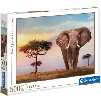 Afrikai napnyugta HQC puzzle 500db-os - Clementoni kép