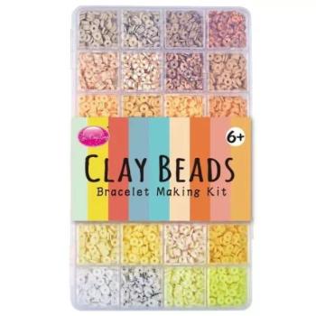 Agyaggyöngy készlet karkötő készítéshez - pasztell színű kép