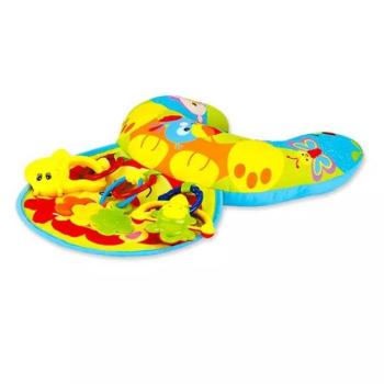 Állatos foglalkoztatós meglepi pocakpárna - oroszlános - CSOMAGOLÁSSÉRÜLT kép