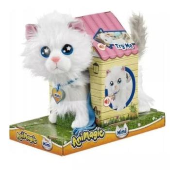 Animagic: Sétáló Mimi cica pórázzal - 22 cm kép