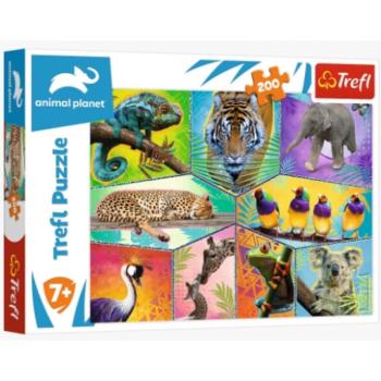 Animal Planet: Egzotikus világ 200db-os puzzle - Trefl kép