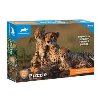 Animal Planet: Gepárd család 1000db-os puzzle kép