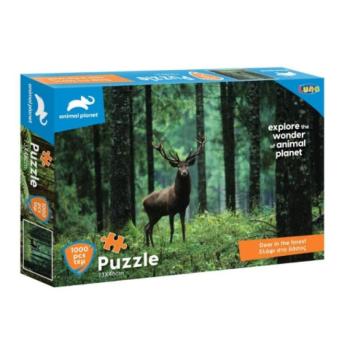 Animal Planet: Szarvas az erdőben 1000db-os puzzle kép