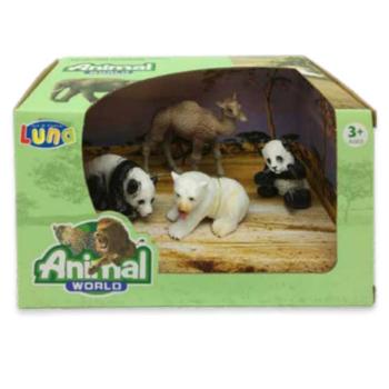 Animal World: Állat figura 4db-os szett kép