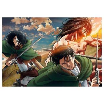 Anime Attack on Titans 500 db-os puzzle - Clementoni kép