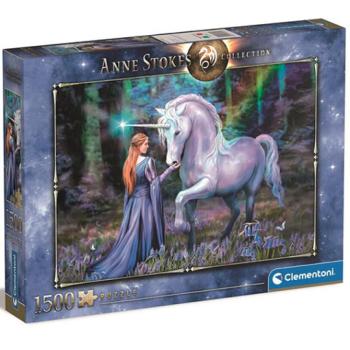 Anne Stokes: Blue Bell Woods 1500db-os puzzle - Clementoni kép