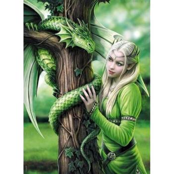 Anne Stokes Collection - Kindred Spirits 1000 db-os puzzle - Clementoni kép