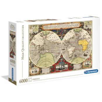 Antik tengerész térkép HQC 6000db-os puzzle - Clementoni kép