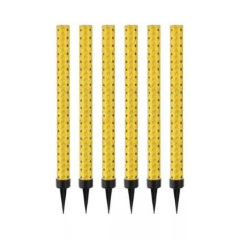 Arany színű tortatűzijáték, 18 cm - 6 db kép