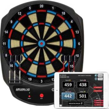 Arcadia 4.0 darts tábla alkalmazással és kiegészítőkkel kép