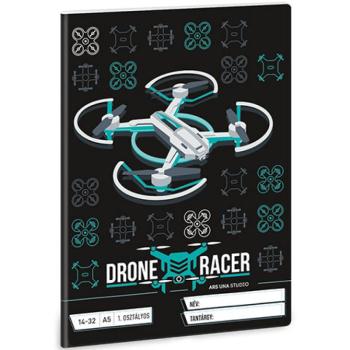 Ars Una: Drone Racer 1.osztályos vonalas füzet A/5 14-32 kép