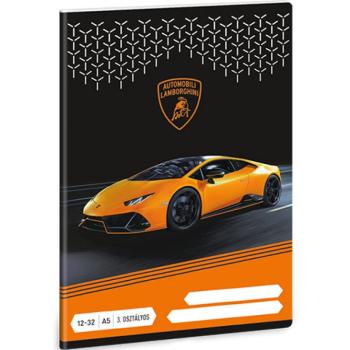 Ars Una: Lamborghini A/5 3. osztályos füzet 12-32 kép