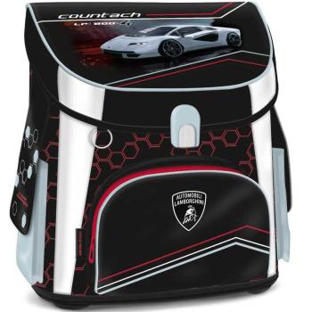 Ars Una: Lamborghini mágneszáras ergonomikus iskolatáska, hátizsák 18L 33x41x24cm kép