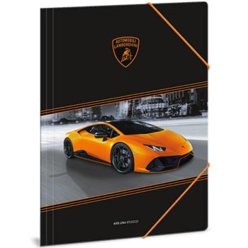 Ars Una: Narancssárga Lamborghini A/4 gumis dosszié kép