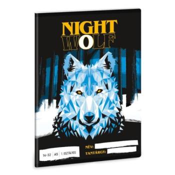 Ars Una: Nightwolf vonalas füzet - A5, 1. osztályos kép