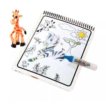 Art&amp;Fun: Vizzel színező könyv figurával - Szafari állatok kép