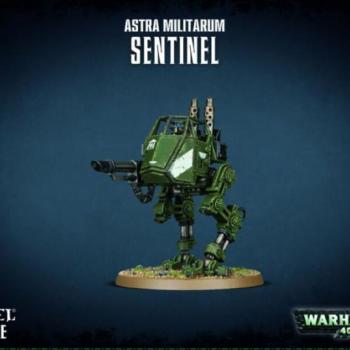 Astra Militarum: Sentinel minifigura kép