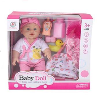 Baby Dolls újszülött baba fürdőszettel, kétféle változatban kép