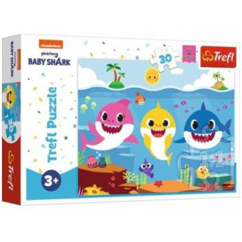 Baby Shark: A víz alatti világ 30db-os puzzle - Trefl kép