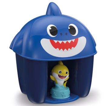 Baby Shark építőkocka szett figurával többféle változatban - Clementoni kép