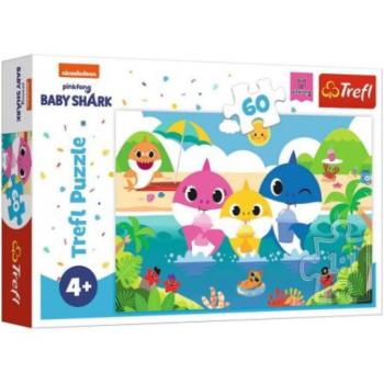 Baby Shark: Vakáción a család- Együtt a csapat 60db-os puzzle - Trefl kép