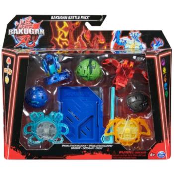 Bakugan Battle Pack: Special Attack Nillious - Mantid - Bruiser - Octogan - Trox  harci csomag - Spin Master kép