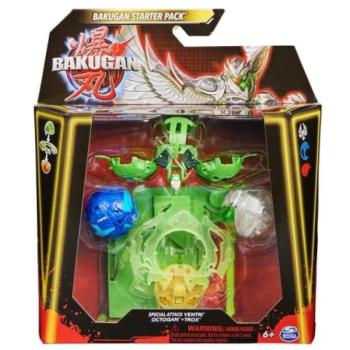 Bakugan Starter Pack: Special Attack Ventri - Octogan - Trox kezdő csomag - Spin Master kép