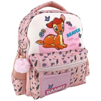 Bambi pink 3D mintás ovis hátizsák 27x10x31cm kép