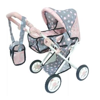 Bambolina: Játék babakocsi táskával kép