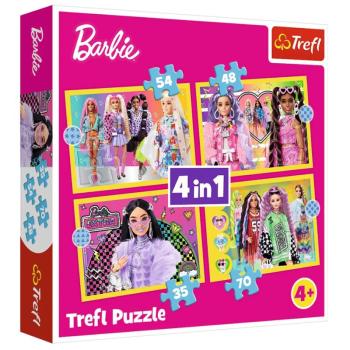 Barbie 4 az 1-ben puzzle - Trefl kép