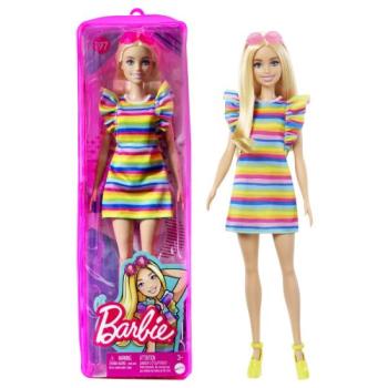 Barbie: Barbie csíkos ruhában fogszabályzóval kép