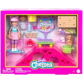 Barbie® Chelsea: Gördeszka park játékszett kiegészítőkkel - Mattel kép