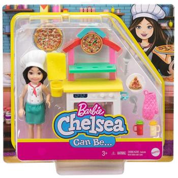 Barbie: Chelsea pizzaséf karrier játékszett - Mattel kép