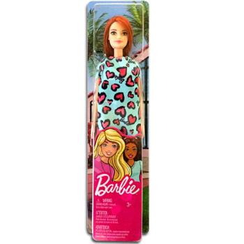 Barbie Chic baba kék szívecskés ruhában - Mattel kép