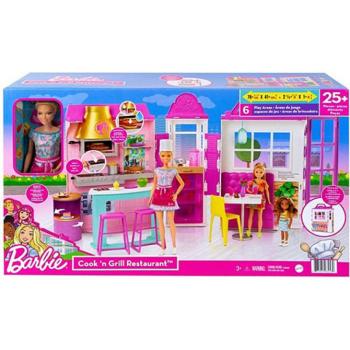 Barbie: Cook 'n Grill étterem babával - Mattel kép