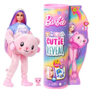 Barbie® Cutie Reveal: Maci meglepetés baba - Mattel kép